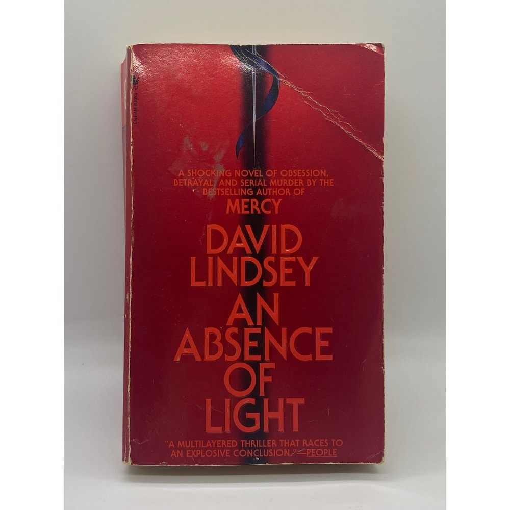 David Lindsey An Absence of Light Novel Adult OS Red Good Thriller Paperback